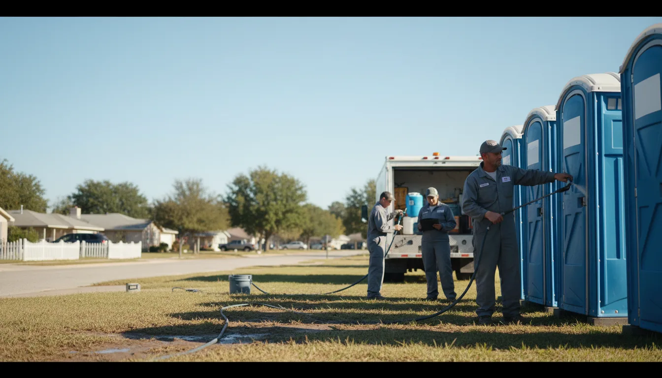 Long-Term Portable Toilet Rental in Grinnell, IA near me